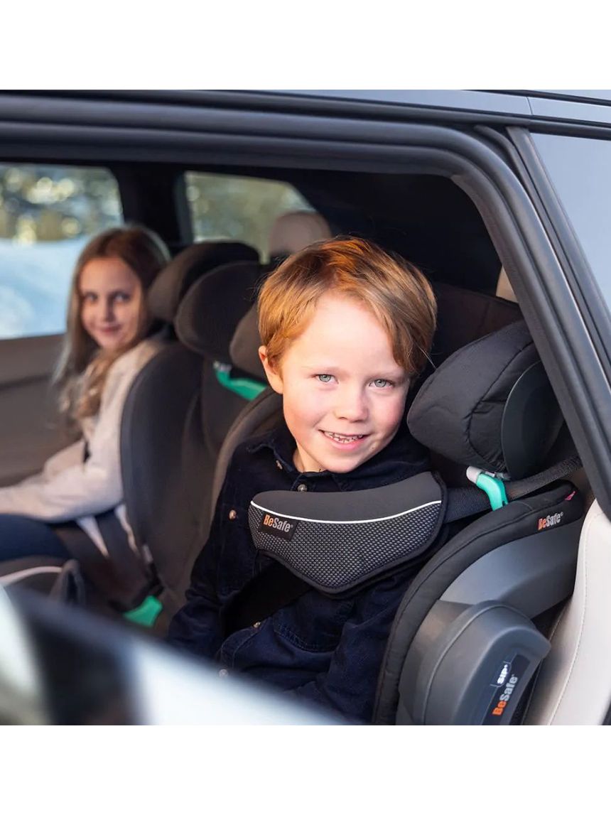 Besafe κάθισμα αυτοκινήτου i-size (100-150cm) flex fix 2 fresh black cab 11037469.fbc - Be Safe