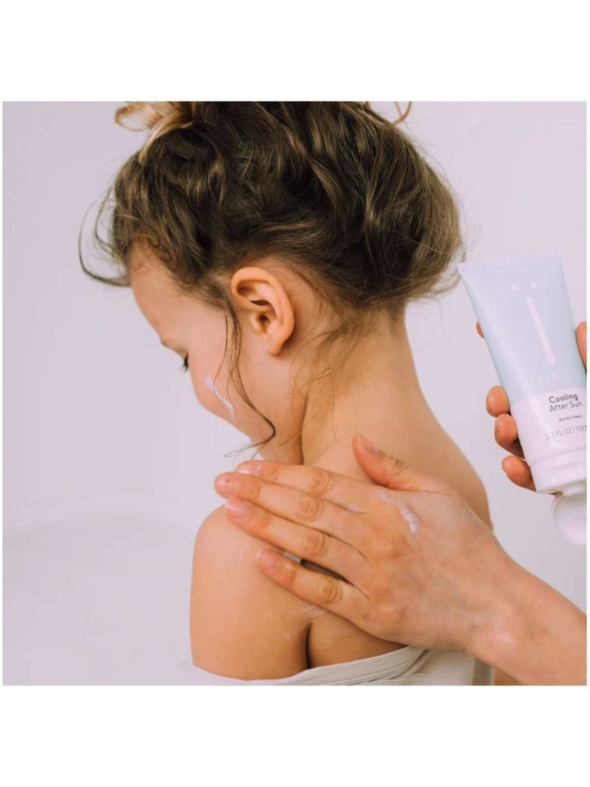 Naif ενυδατικό γαλάκτωμα after sun, με aloe vera, προσώπου-σώματος, για παιδιά, 100ml naif/g020 - NAIF