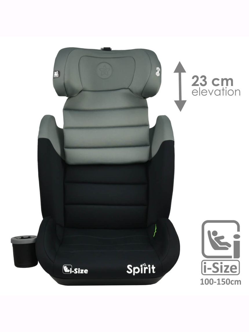 Bebe stars κάθισμα αυτοκινήτου spirit isofix i-size (100-150cm) olive 945-176 - Bebe Stars