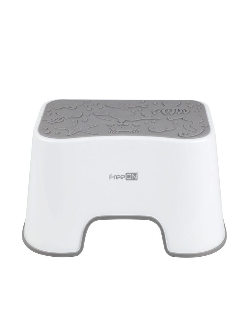 Freeon μονό βοηθητικό σκαλοπατάκι μπάνιου grey, 49232 - Freeon