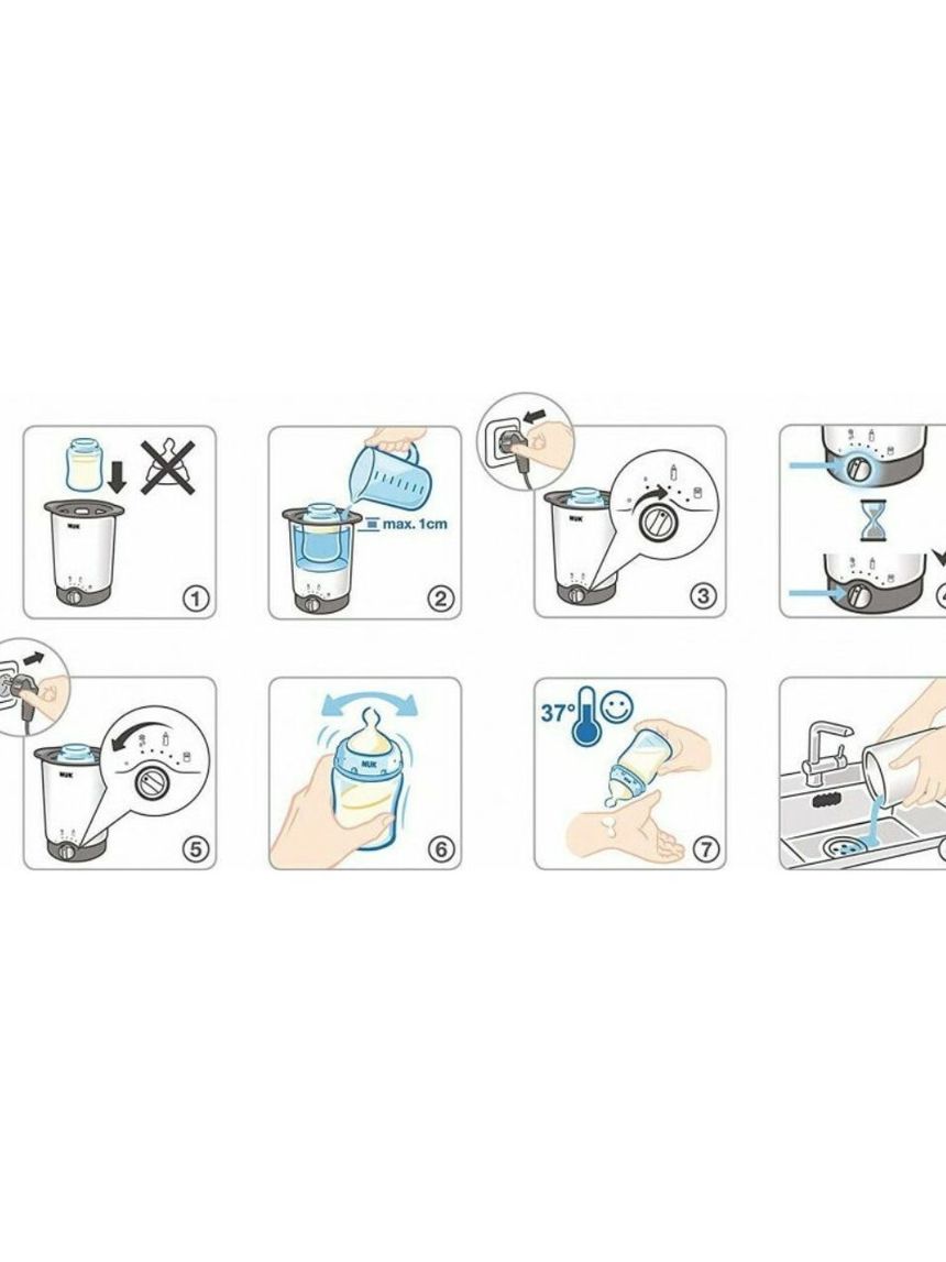 Nuk θερμαντήρας μπιμπερό thermo 3 σε 1 - Nuk