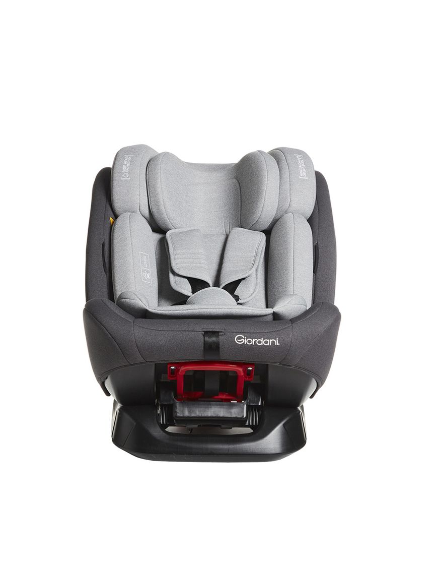 Giordani κάθισμα αυτοκινήτου orpheus με ζώνες (40-105cm) γκρι ανοιχτό - Giordani