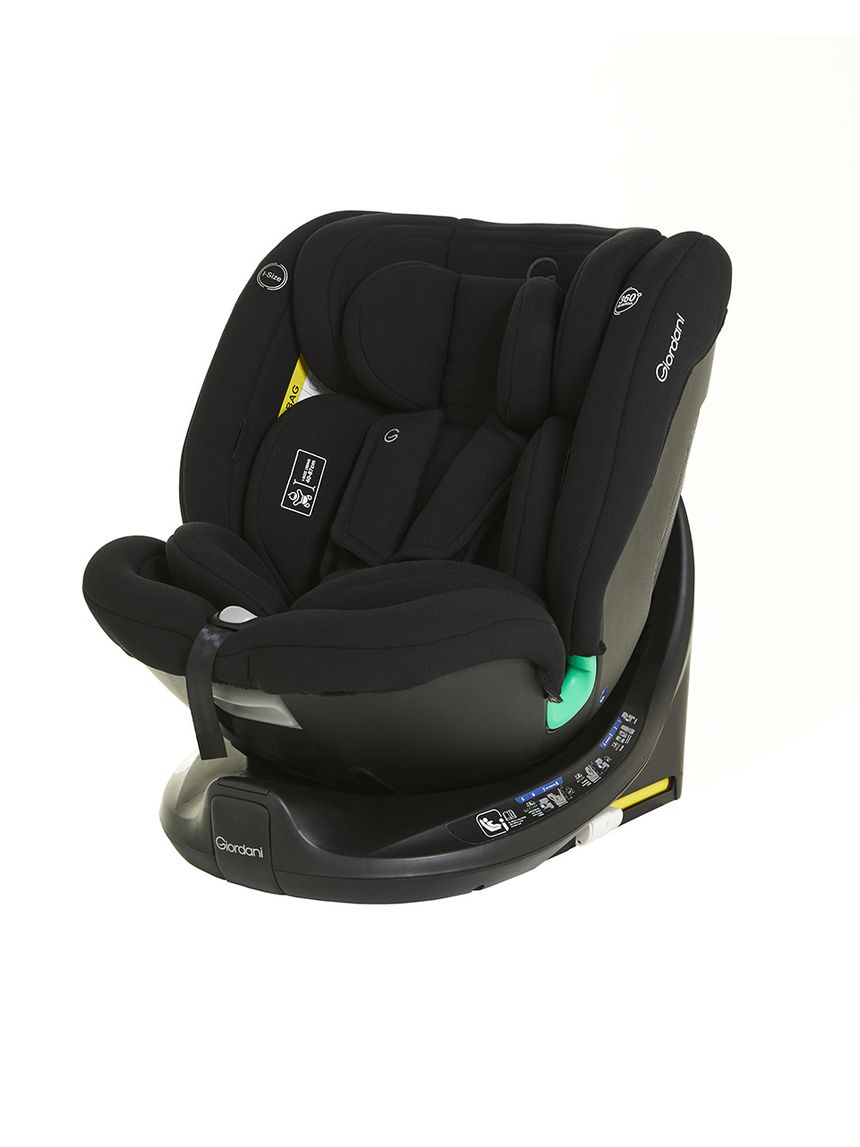 Giordani κάθισμα αυτοκινήτου polaris i-size (40-150cm) 360° isofix μαύρο - Giordani