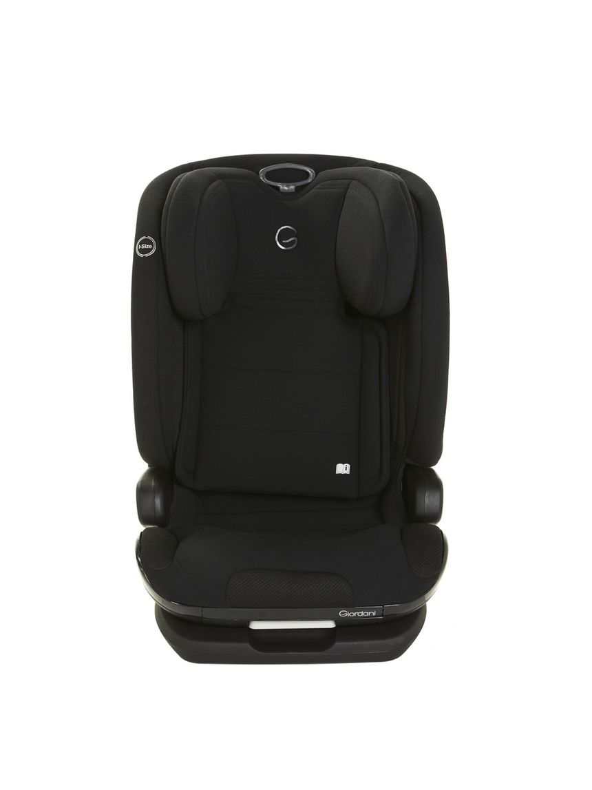 Giordani κάθισμα αυτοκινήτου iridium i-size (100-150cm) isofix με ανάκλιση black - Giordani