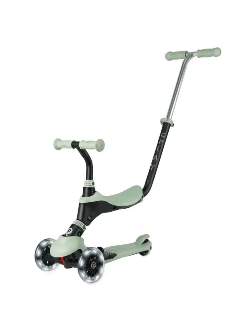 Qplay sema 3 σε 1 pro led green scooter 01-1212071-02 - QPLAY
