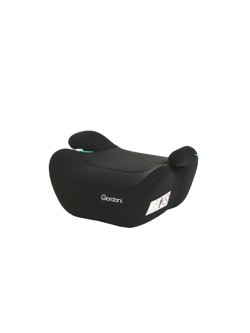 Giordani booster αυτοκινήτου zeta i-size (125-150cm) με ζώνες μαύρο - Giordani
