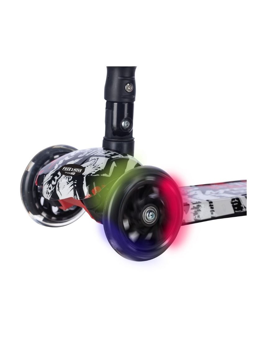 Freeon πατίνι scooter zik zak black 67310 - Freeon