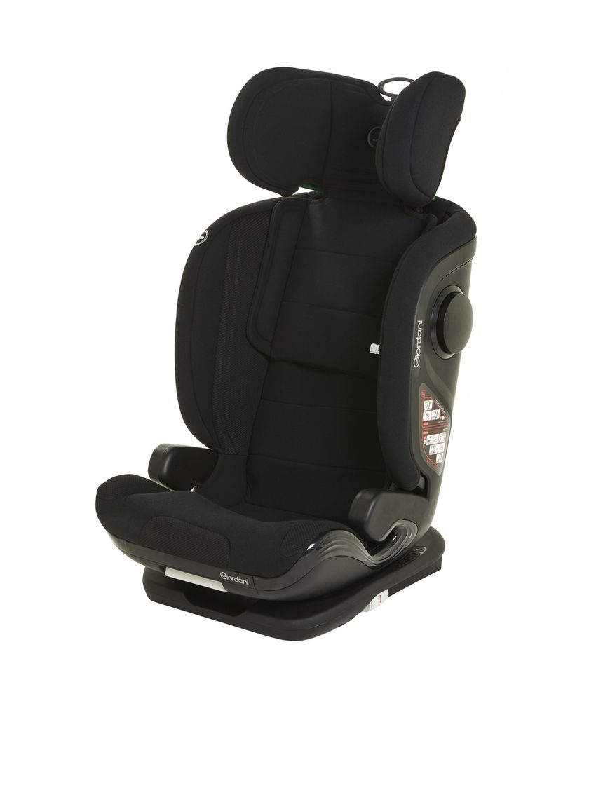 Giordani κάθισμα αυτοκινήτου iridium i-size (100-150cm) isofix με ανάκλιση black - Giordani