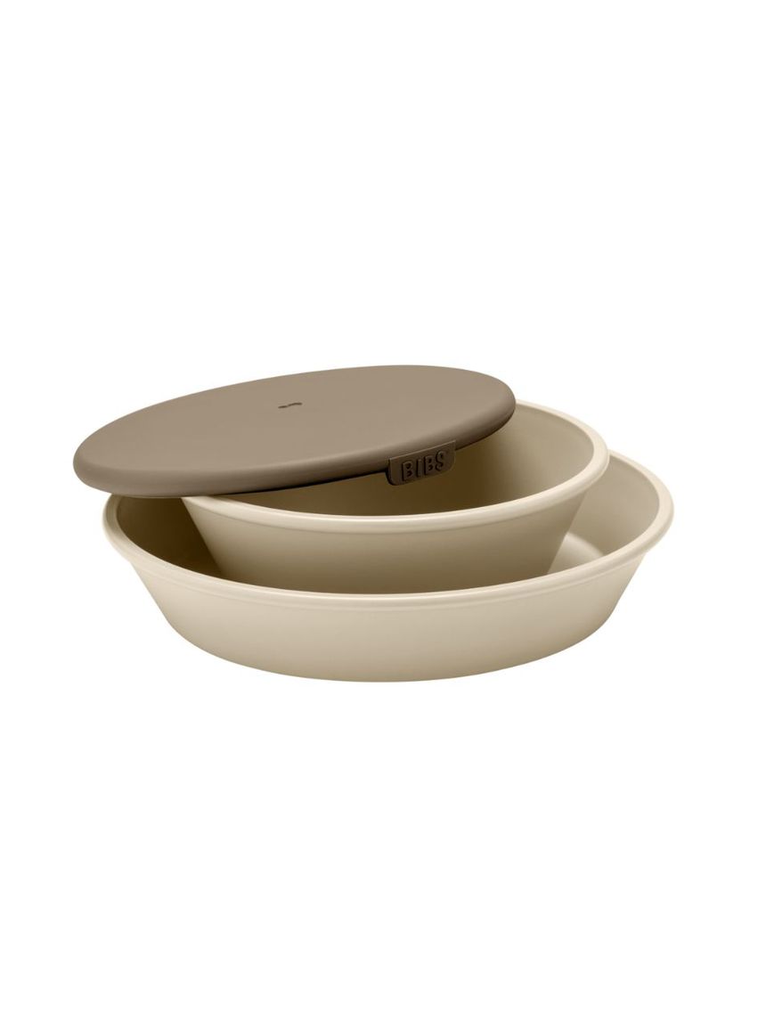 Bibs σετ πιατάκια 2τμχ vanilla - BIBS