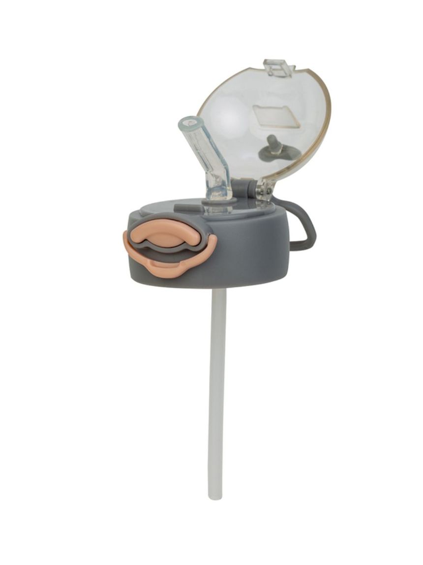 Nava ανταλλακτικό καπάκι με καλαμάκι "we care" ροζ - Nava