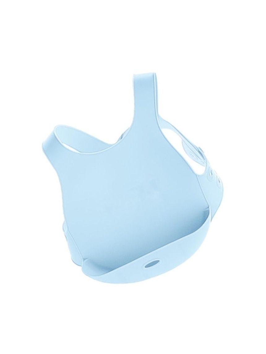 Minikoioi ελαστική σαλιάρα σιλικόνης blue 0202-101020004 - MinikOiOi