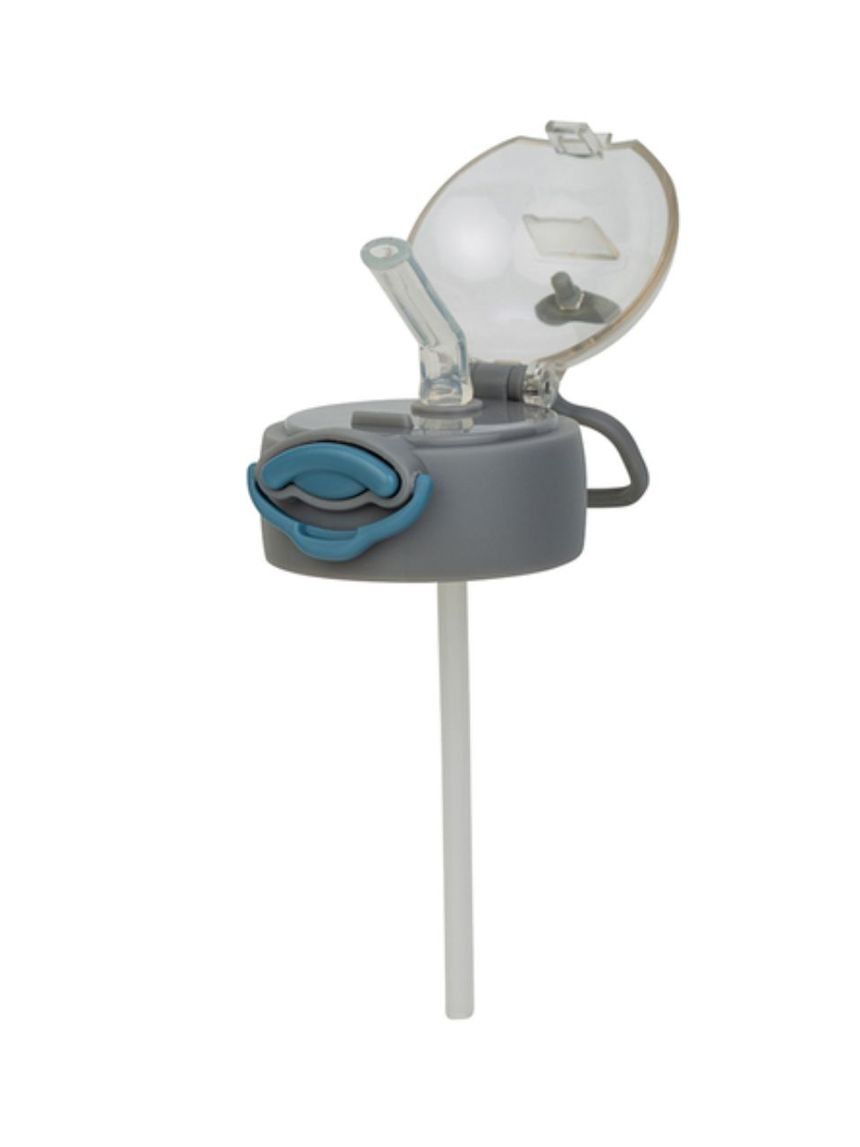 Nava ανταλλακτικό καπάκι με καλαμάκι "we care" μπλε - Nava