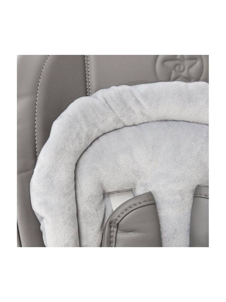 Bebe stars καρέκλα φαγητού-κούνια nuovo 2σε1 grey 6m+ 867-186 - Bebe Stars