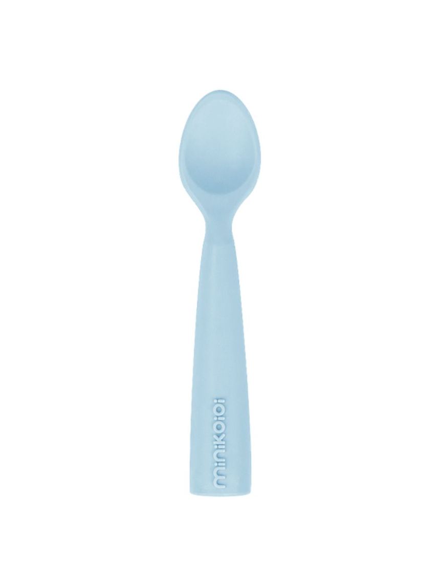Minikoioi κουτάλι σιλικόνης scooper 6m+ blue 0907-101140003 - MinikOiOi