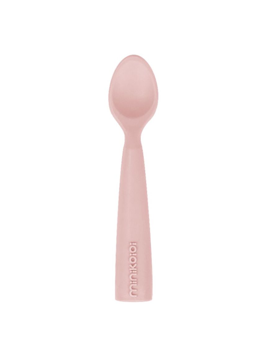 Minikoioi κουτάλι σιλικόνης scooper 6m+ pink 0907-101140002 - MinikOiOi