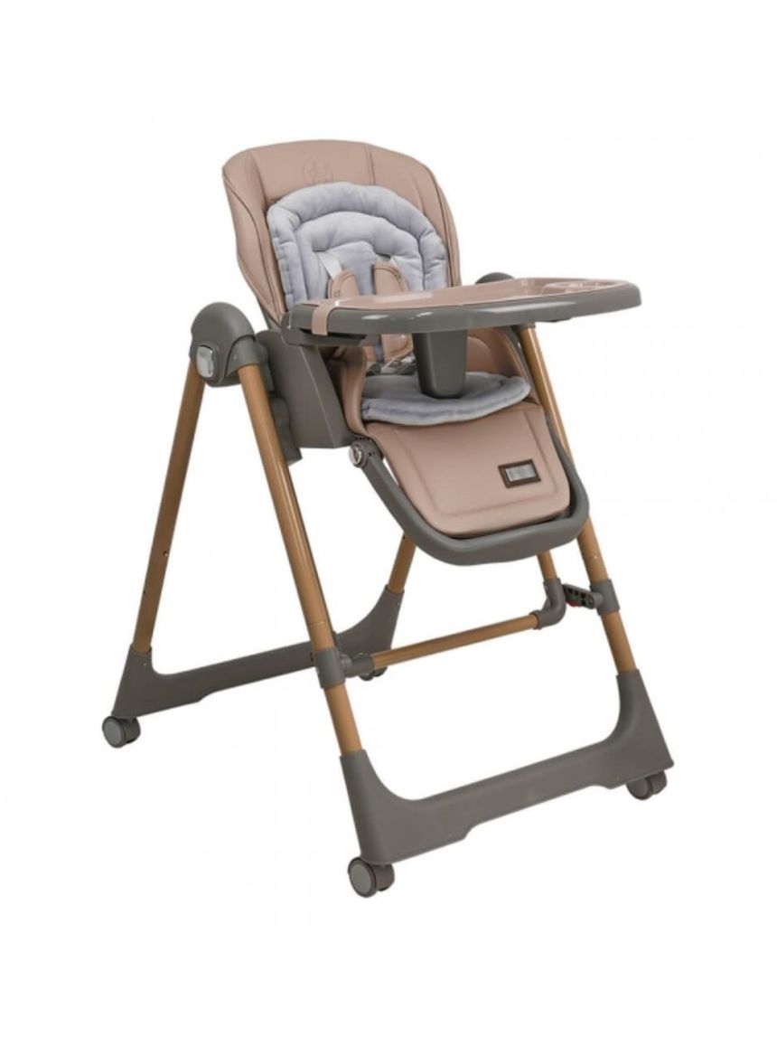 Bebe stars καρέκλα φαγητού-κούνια nuovo 2σε1 mocha 6m+, 867-182 - Bebe Stars