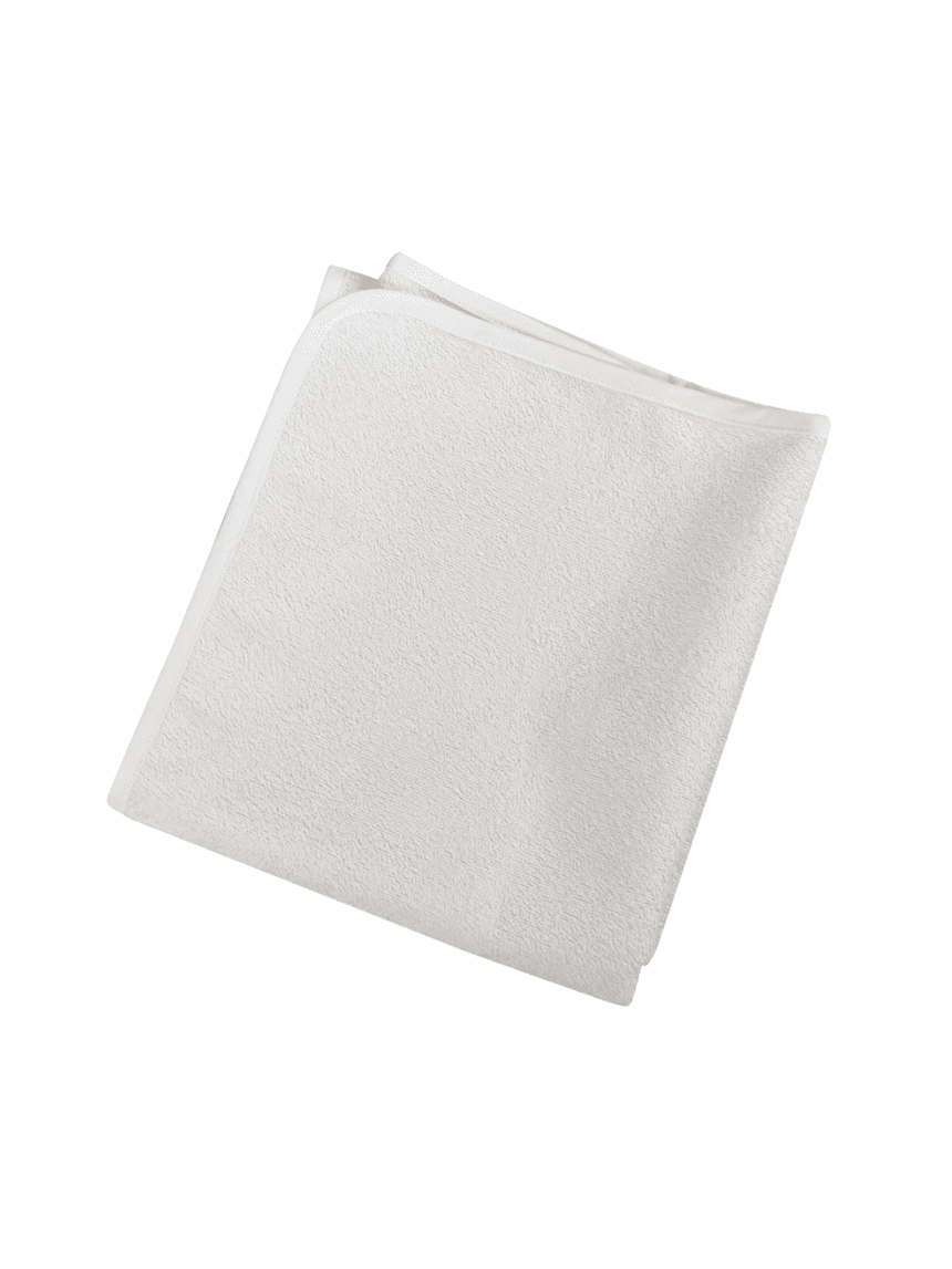 ο κόσμος του μωρού σελτεδάκι 40x60 cm πλαστικοποιημένης πετσέτας με ρέλι λευκό 10104 - ο κόσμος του μωρού