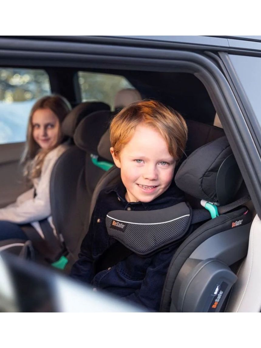 Besafe κάθισμα αυτοκινήτου flex fix 2 i-size (100-150cm) anthracite mesh 2001-11037469-anm - Be Safe