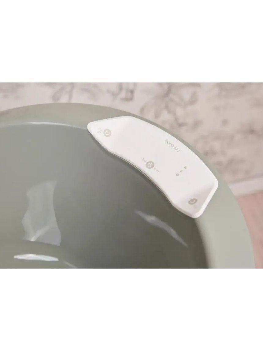 Bebejou μπάνιο sense edition breeze green με ψηφιακό θερμόμετρο νερού και δωματίου 36,5×22,5×32 cm - Bebejou