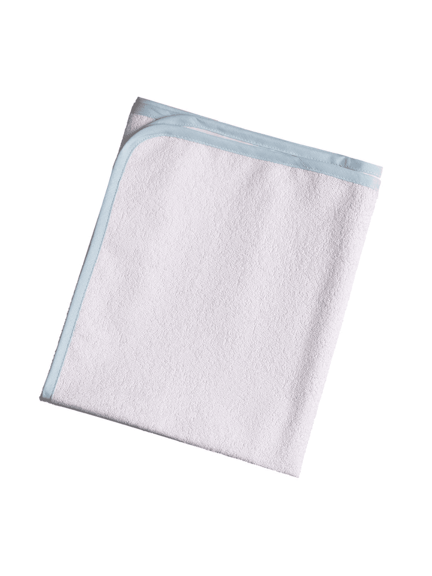 ο κόσμος του μωρού σελτεδάκι 60x80 cm πλαστικοποιημένης πετσέτας με ρέλι σιέλ 10202 - ο κόσμος του μωρού