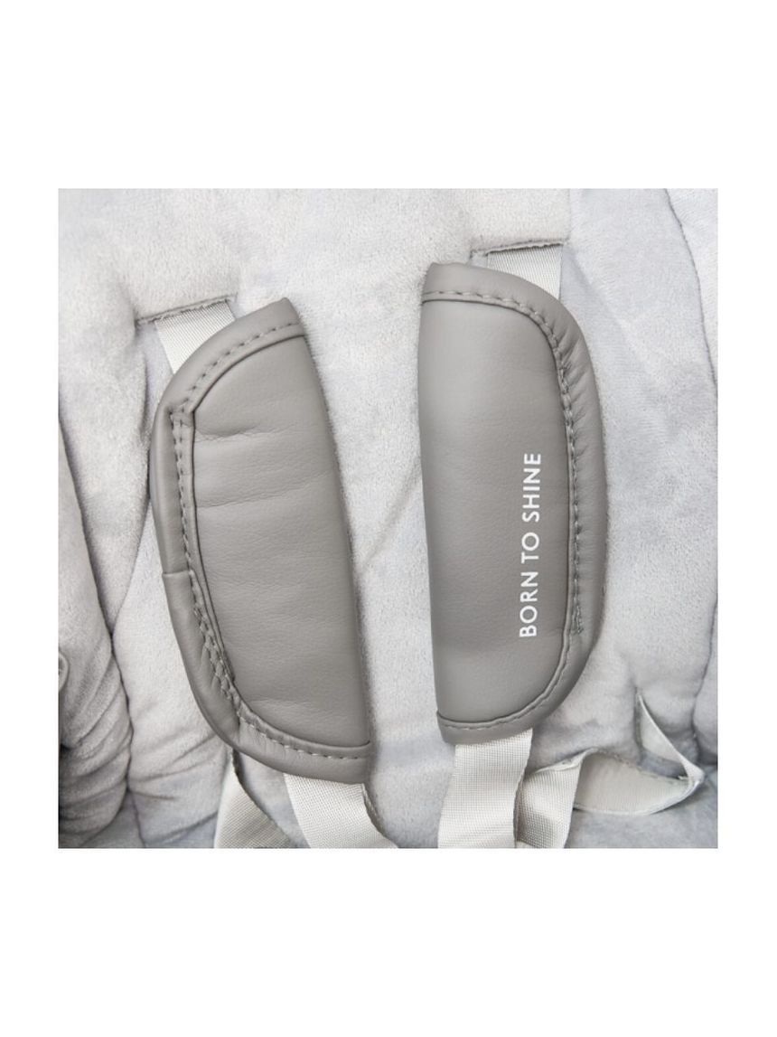 Bebe stars καρέκλα φαγητού-κούνια nuovo 2σε1 grey 6m+ 867-186 - Bebe Stars