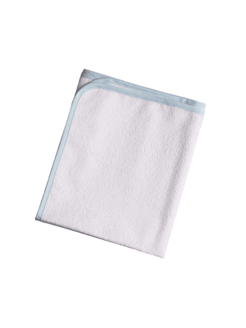 ο κόσμος του μωρού σελτεδάκι 40x60 cm πλαστικοποιημένης πετσέτας με ρέλι σιέλ 10102 - ο κόσμος του μωρού