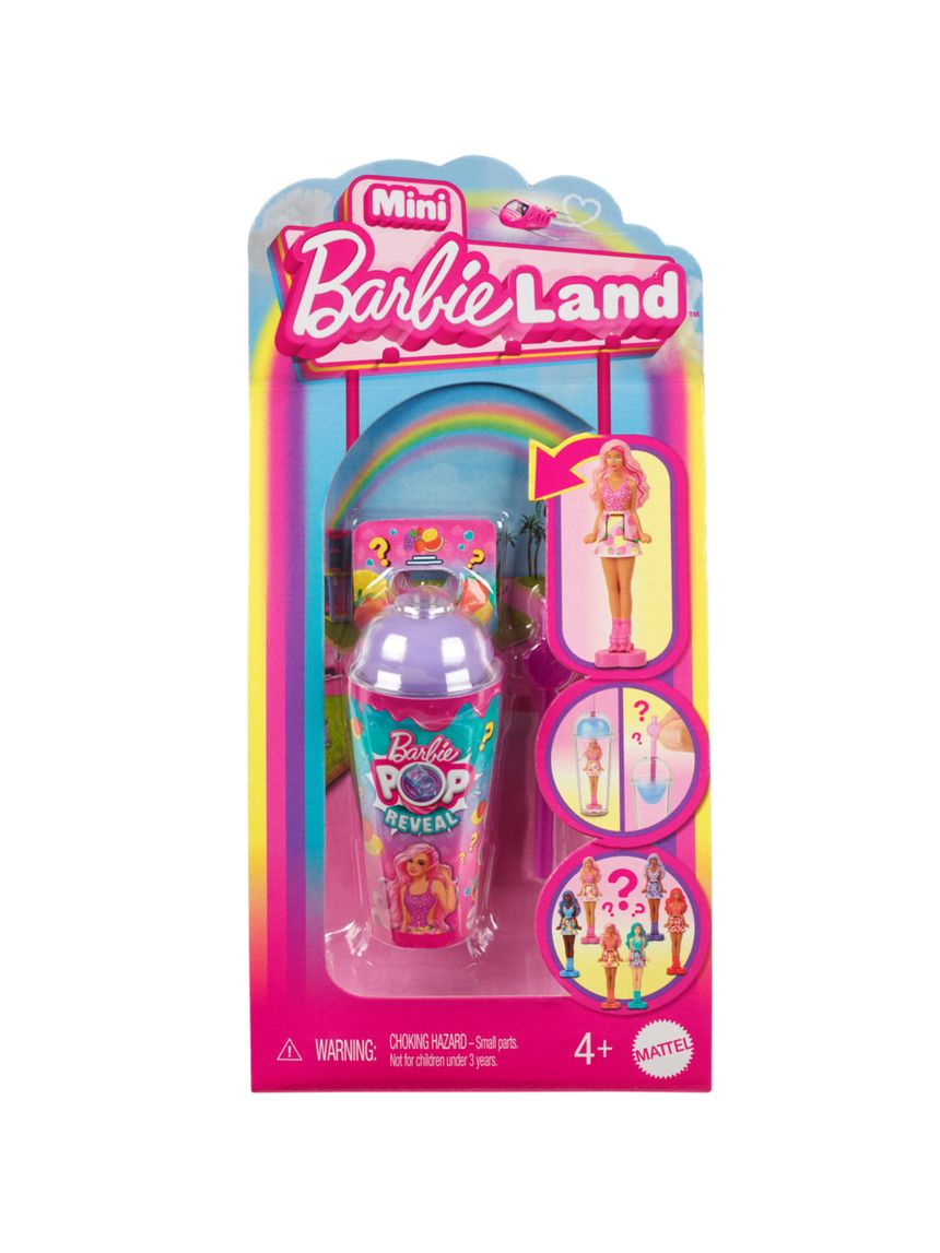 Mattel barbie mini barbieland pop reveal κούκλα έκπληξη - 6 σχέδια hym26 - Barbie Land Mini