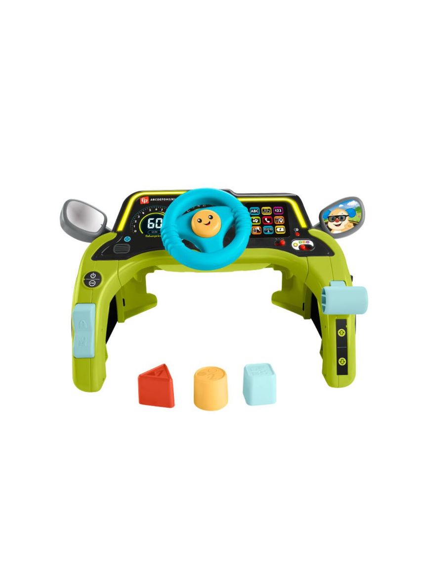 Mattel fisher price laugh & learn sit & steer driver εκπαιδευτικό αυτοκινητάκι, hyr91 - Fisher-Price