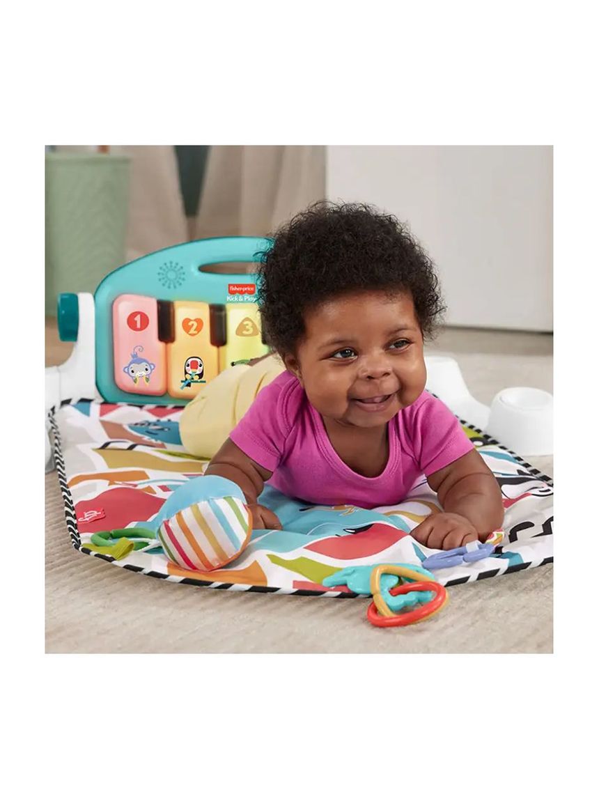 Mattel fisher-price kick and play piano gym εκπαιδευτικό γυμναστήριο - μoυσικό πιανάκι, hwy55 - Fisher-Price