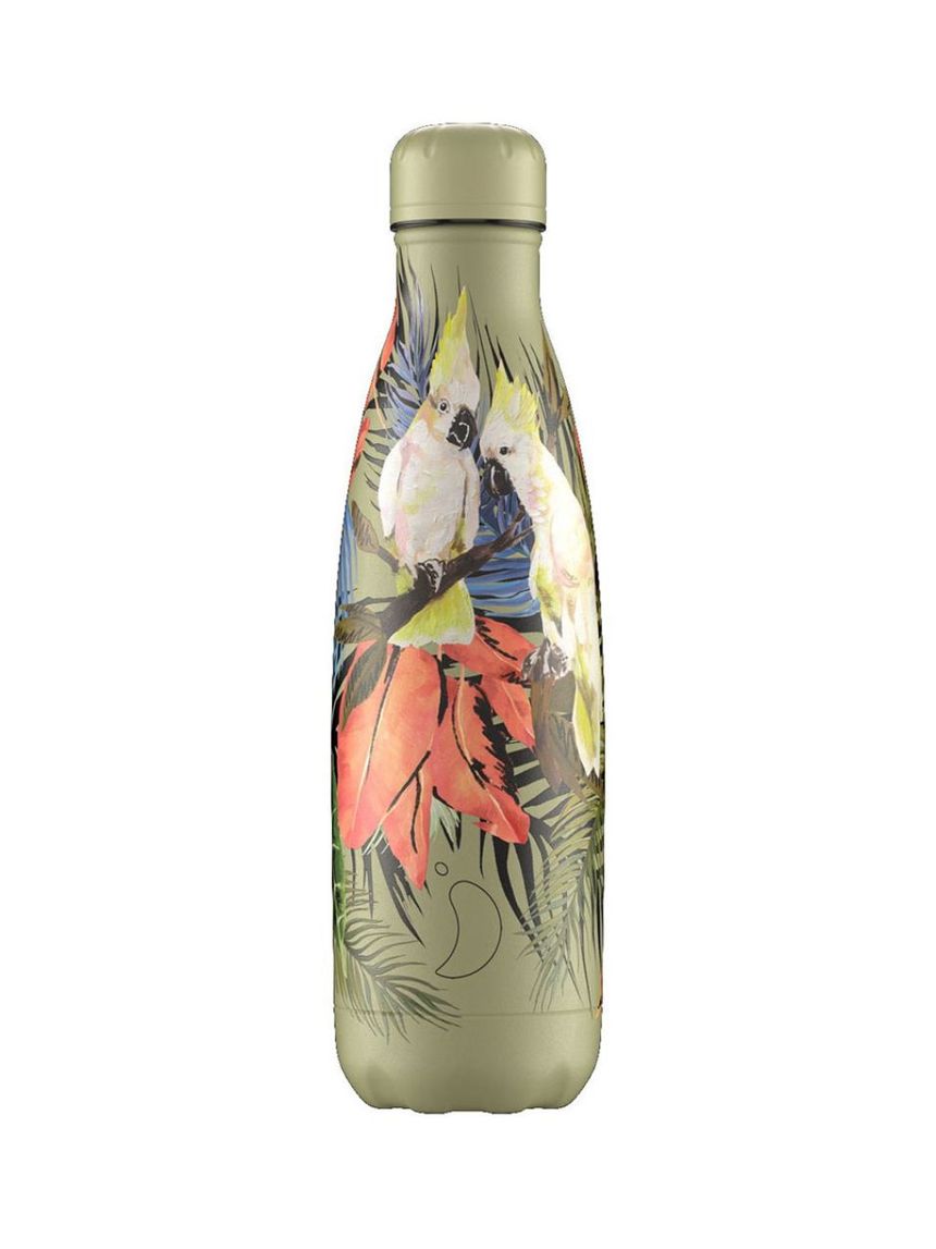Chilly’s μπουκάλι θερμός tropical cacatua 500ml - chilly’s