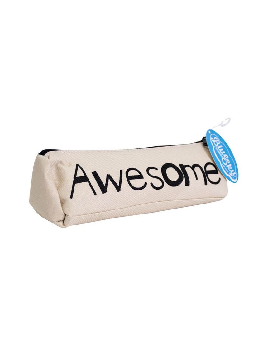 κασετίνα triangle pencil case - BLUE SKY
