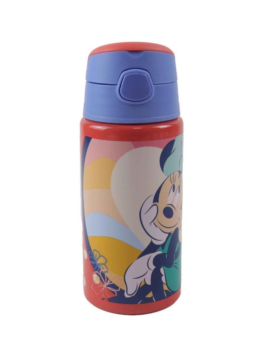 Gim παγούρι αλουμινίου flip 500ml minnie, 553-04248 - Gim