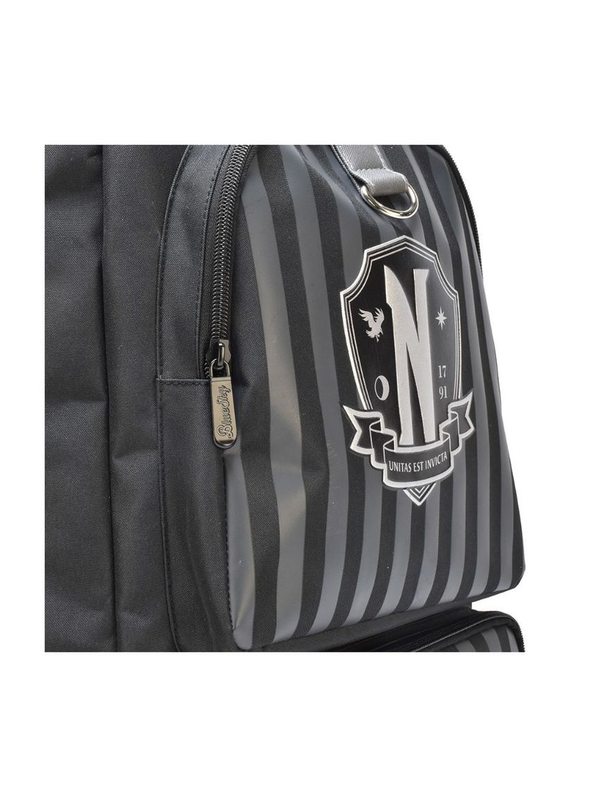 σχολική τσάντα wednesday backpack – premium – nevermore - BLUE SKY