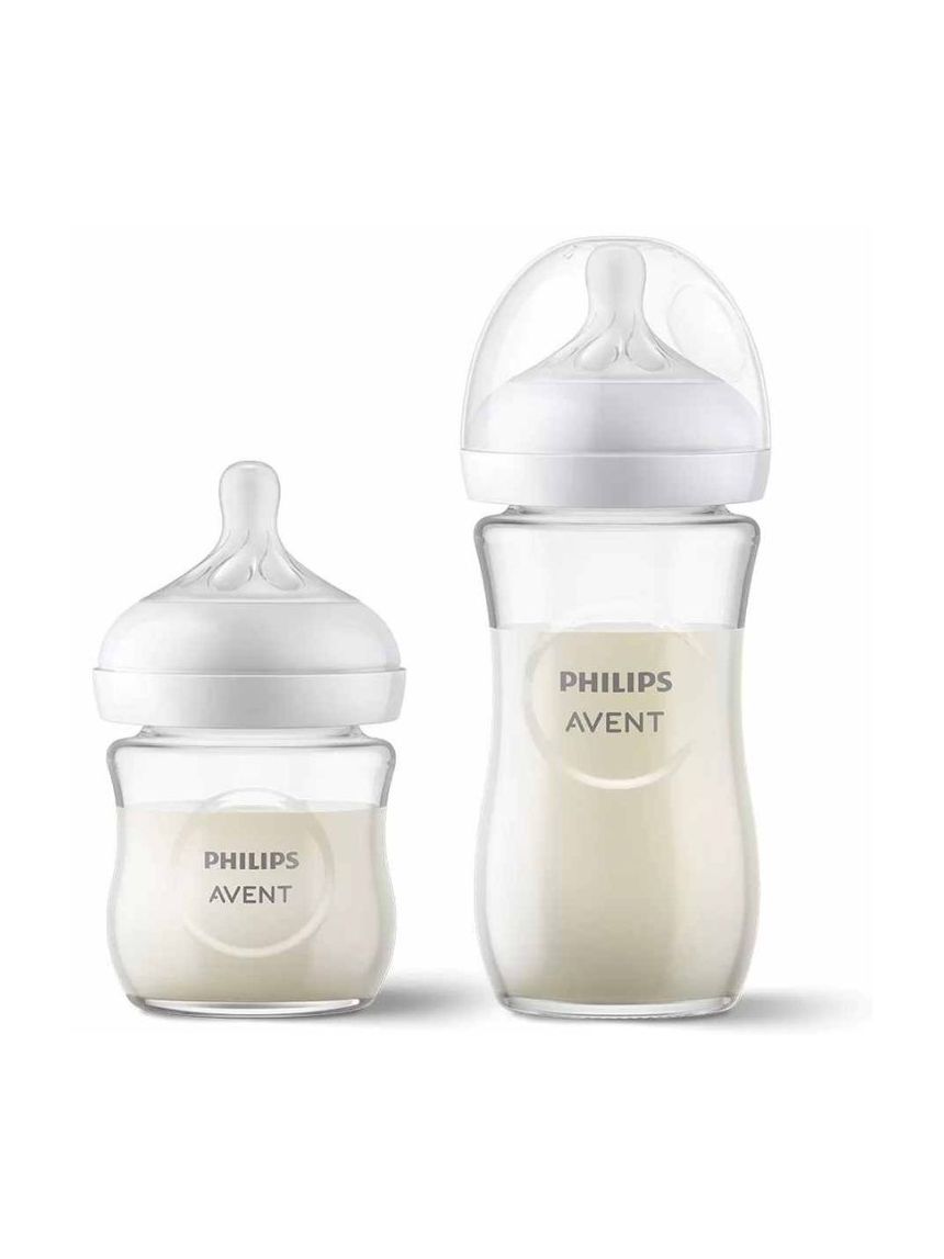 Philips avent σετ 3 μπιμπερό natural response 3.0, με πιπίλα scd878/11 - Philips Avent