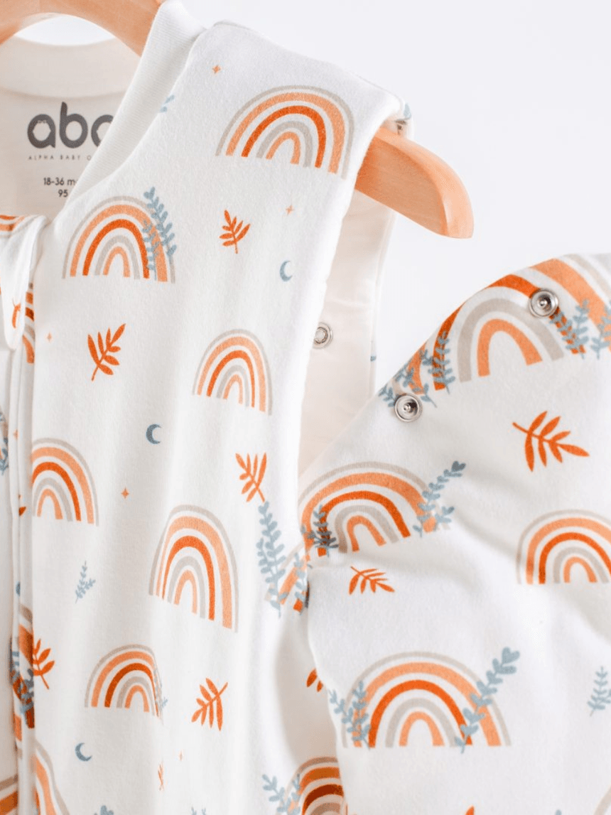 Abo χειμερινός υπνόσακος classic rainbow & leaves 2.5 tog 311012 - ABO