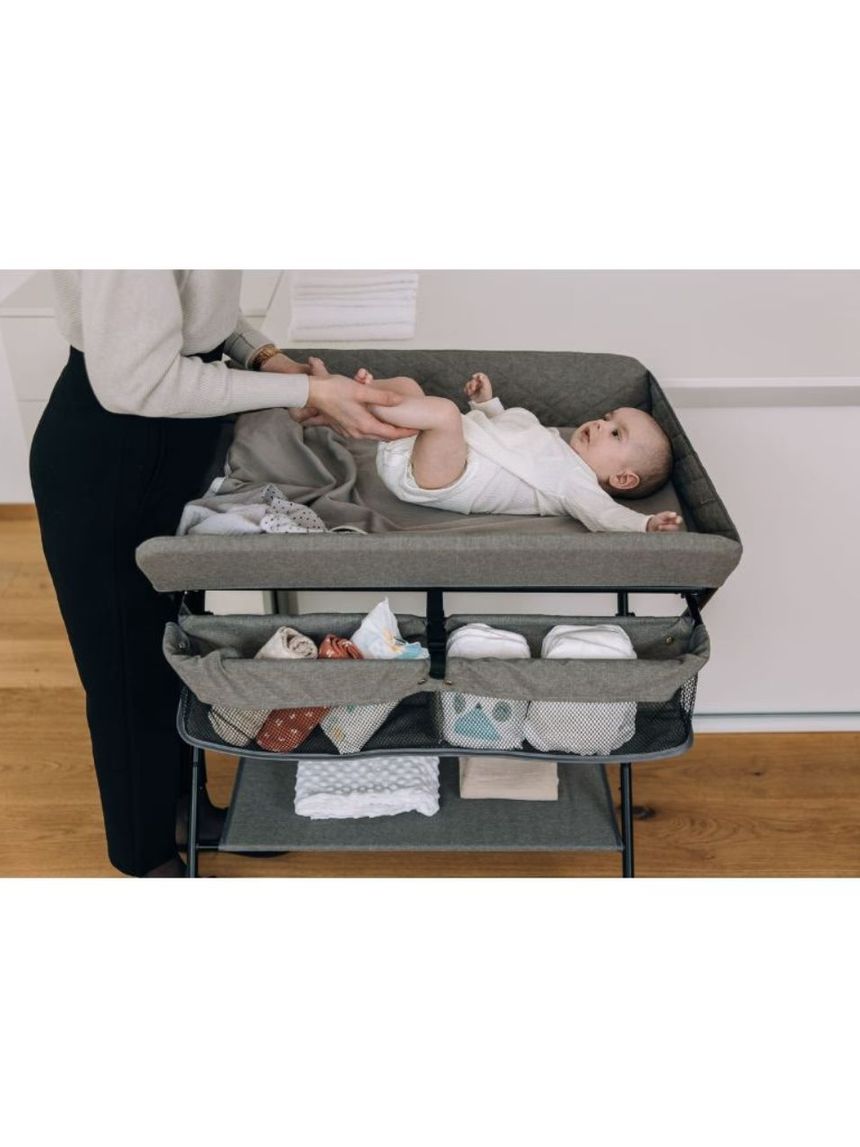 Freeon πτυσσόμενη μεταλλική αλλαξιέρα lia grey, 82092 - Freeon