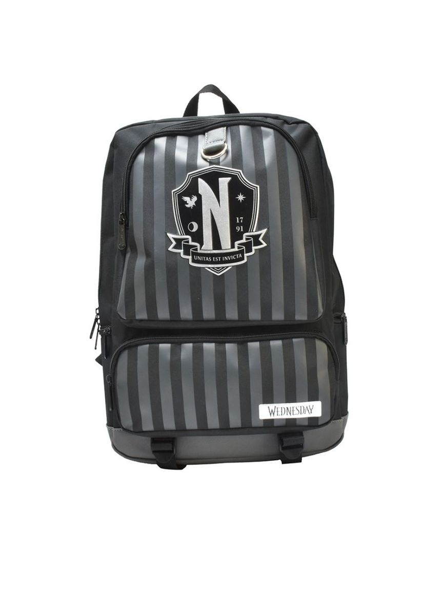 σχολική τσάντα wednesday backpack – premium – nevermore - BLUE SKY