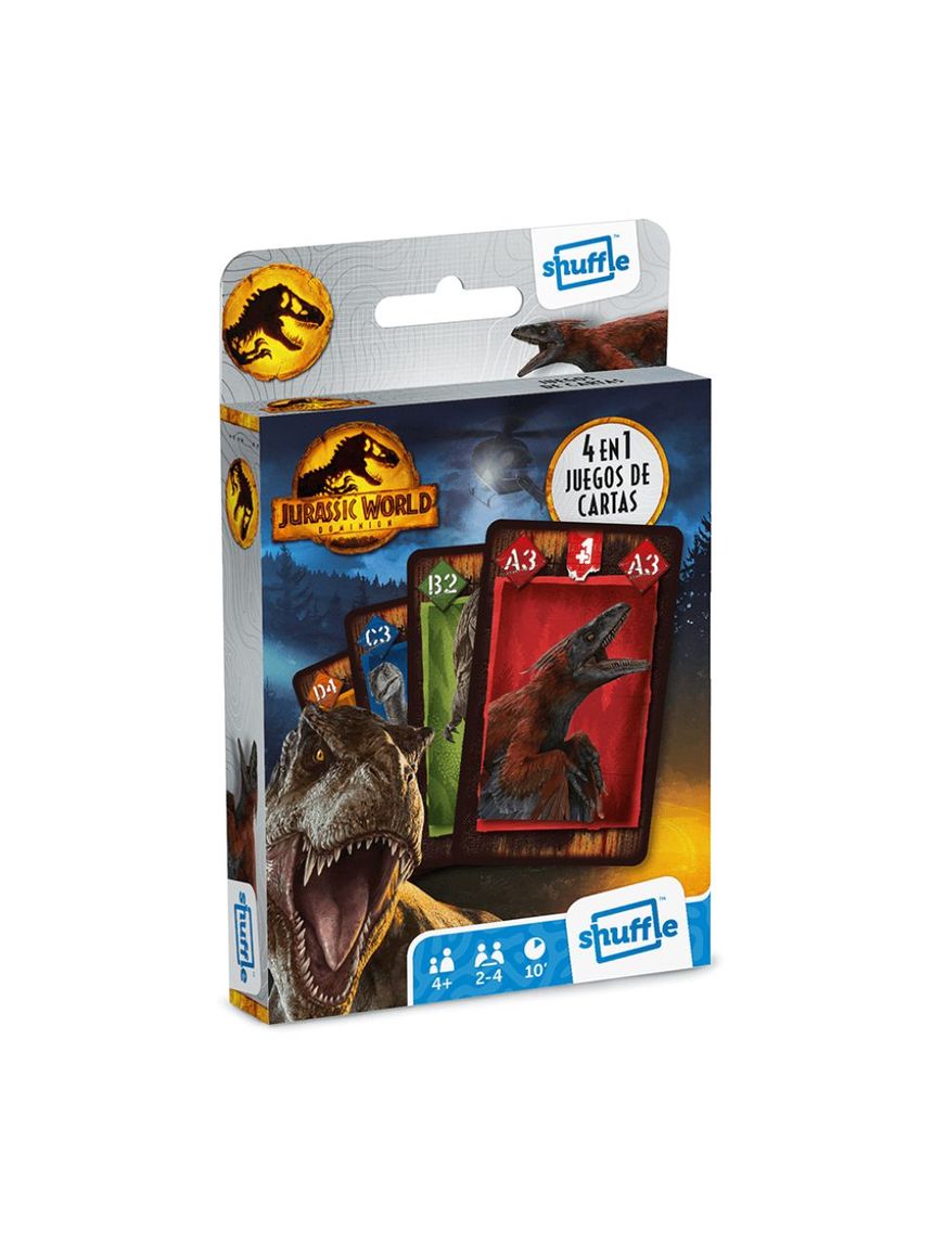 Shuffle fun - jurassic world - CARTAMUNDI