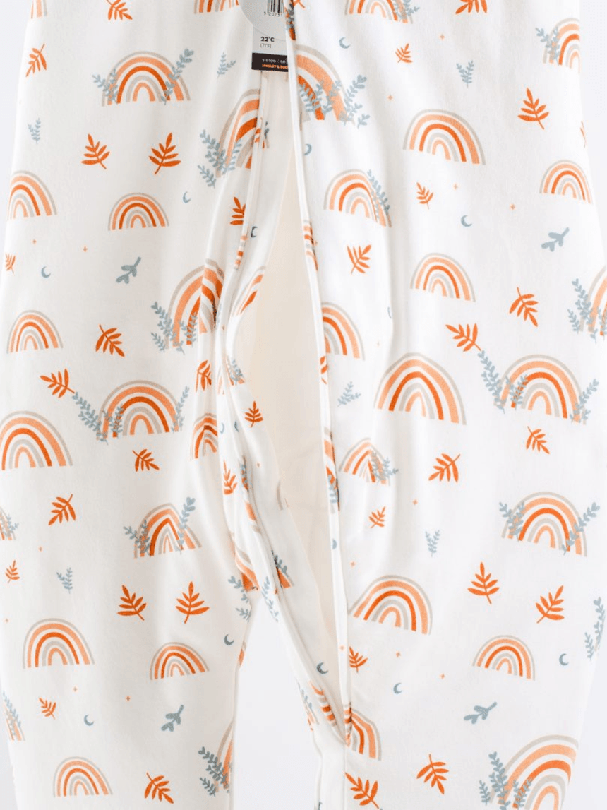 Abo χειμερινός υπνόσακος classic rainbow & leaves 2.5 tog 311012 - ABO