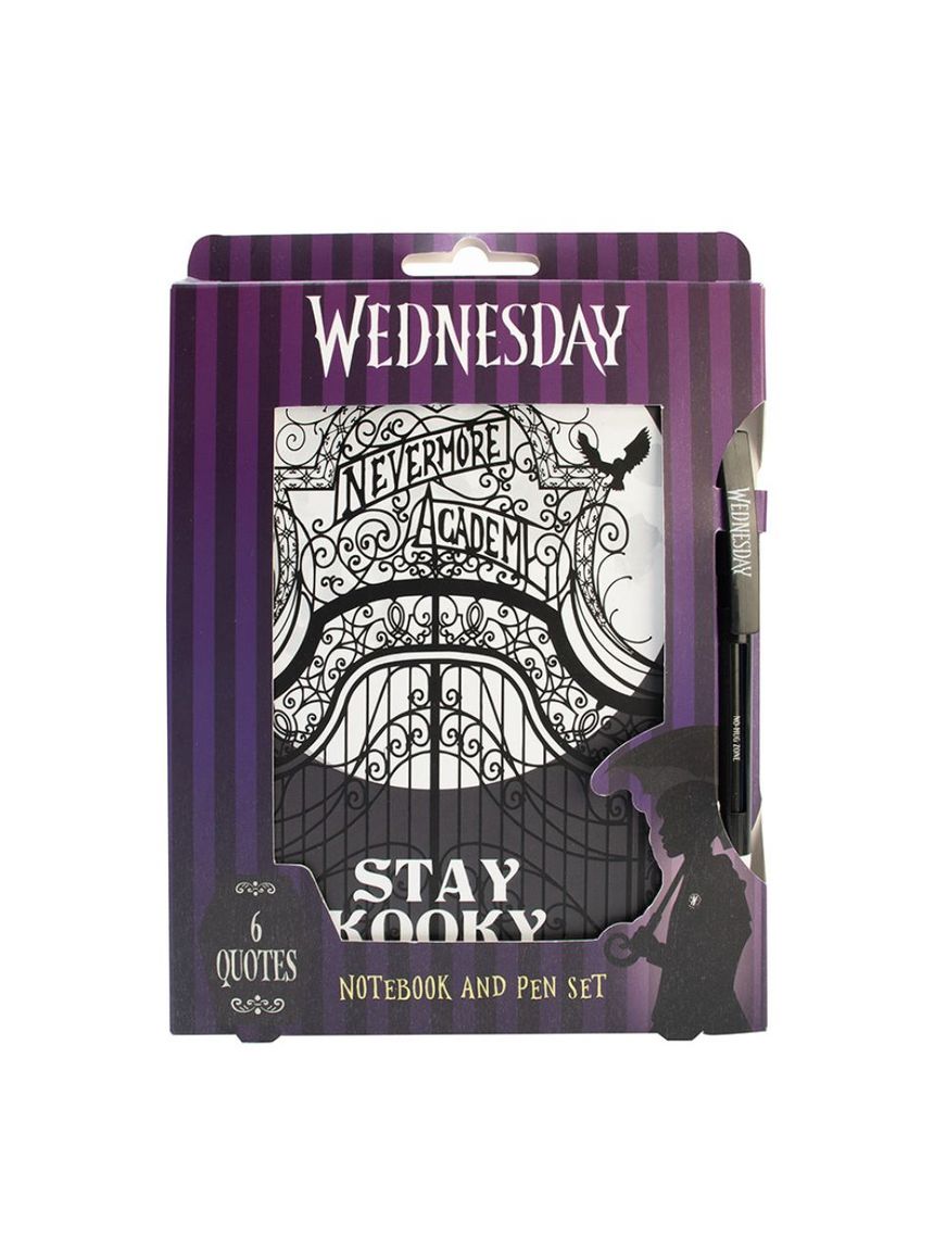 σημειωματάριο με στυλό wednesday – quote pen - BLUE SKY