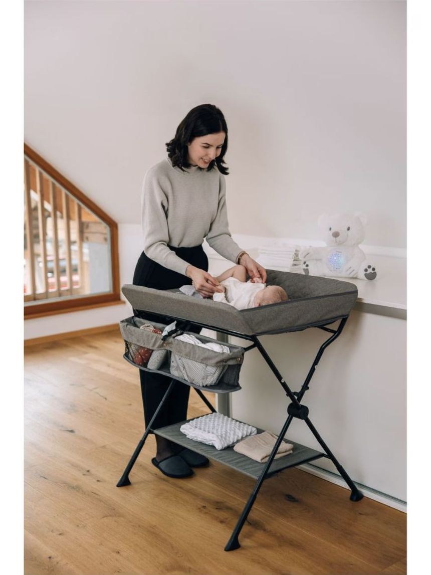 Freeon πτυσσόμενη μεταλλική αλλαξιέρα lia grey, 82092 - Freeon