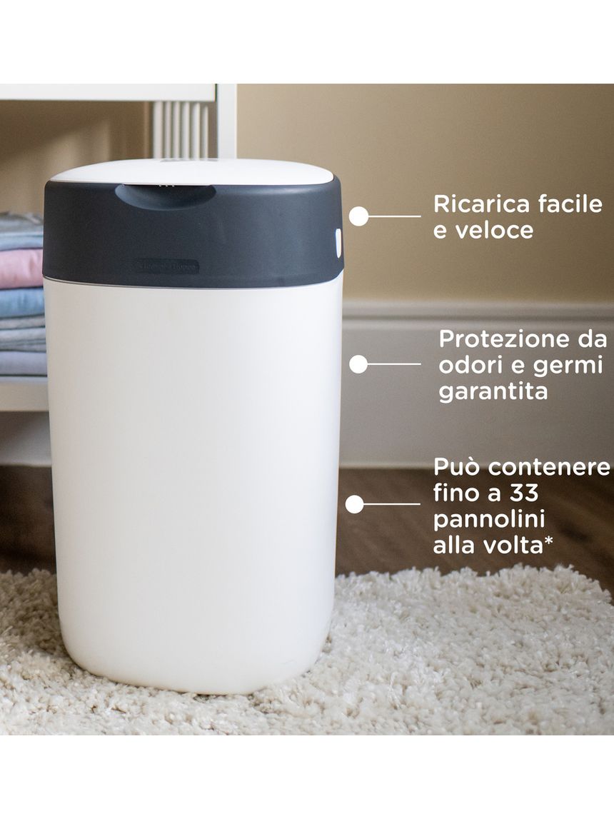 Tommee tippee twist & click κάδος απόρριψης πάνας πράσινο, 85102501 - Sangenic