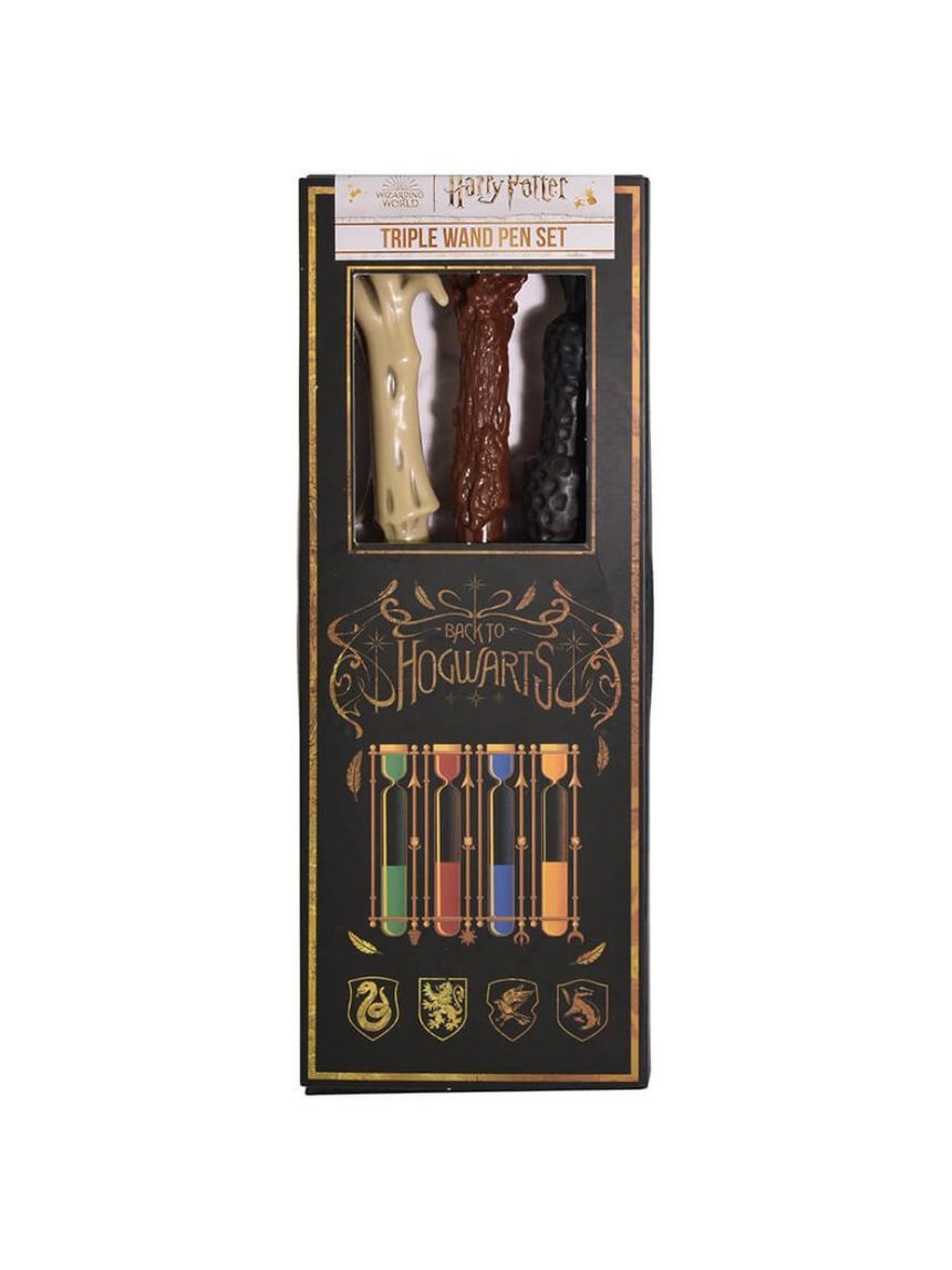 στυλό harry potter triple wand pack – colourful crest - BLUE SKY