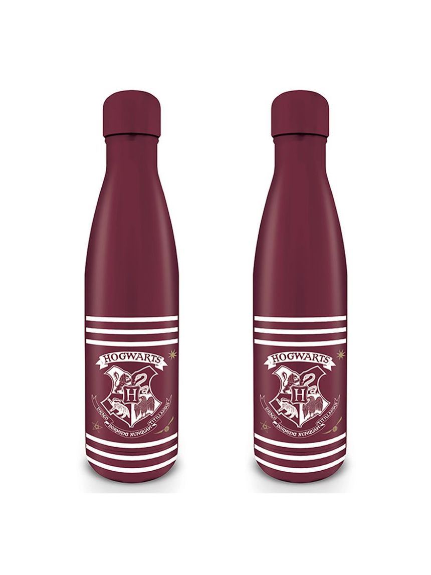 μεταλλικό μπουκάλι 550ml harry potter (classic crest burgundy stripes) - PYRAMID