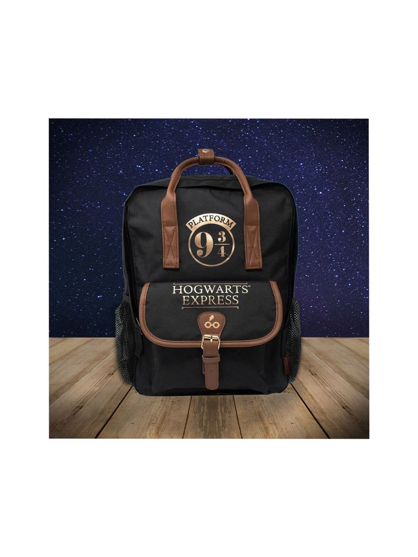 σχολική τσάντα harry potter premium backpack black 9 3/4 - BLUE SKY