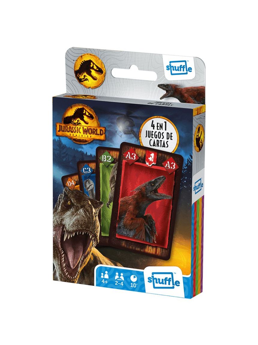 Shuffle fun - jurassic world - CARTAMUNDI