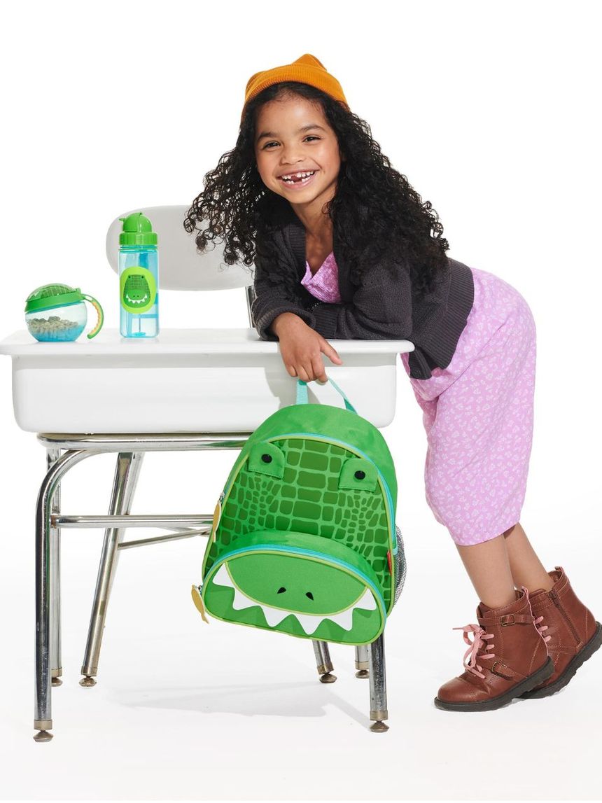 Skip hop zoo παιδική τσάντα πλάτης crocodile 29-2902001-42 - SKIP HOP