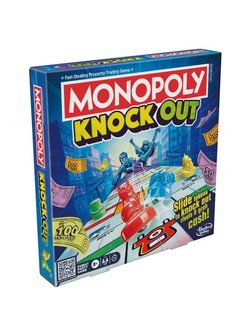 Hasbro επιτραπέζιο παιχνίδι monopoly knockout f8995 - Monopoly