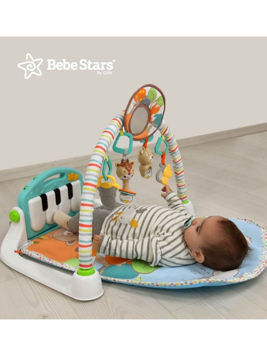 Bebe stars γυμναστήριο piano raccoon, 100-180 - Bebe Stars