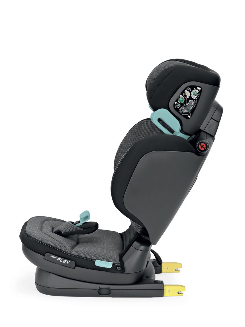 Peg perego κάθισμα αυτοκινήτου viaggio flex i-size (100-150cm) crystal black imvf010000dp53dx13 - Peg-Pérego